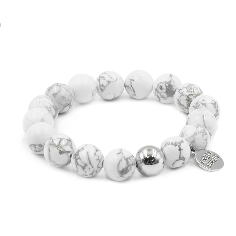 New Kinsley Collection Eternity Collection - Silver Pepper Bracelet (S/M)